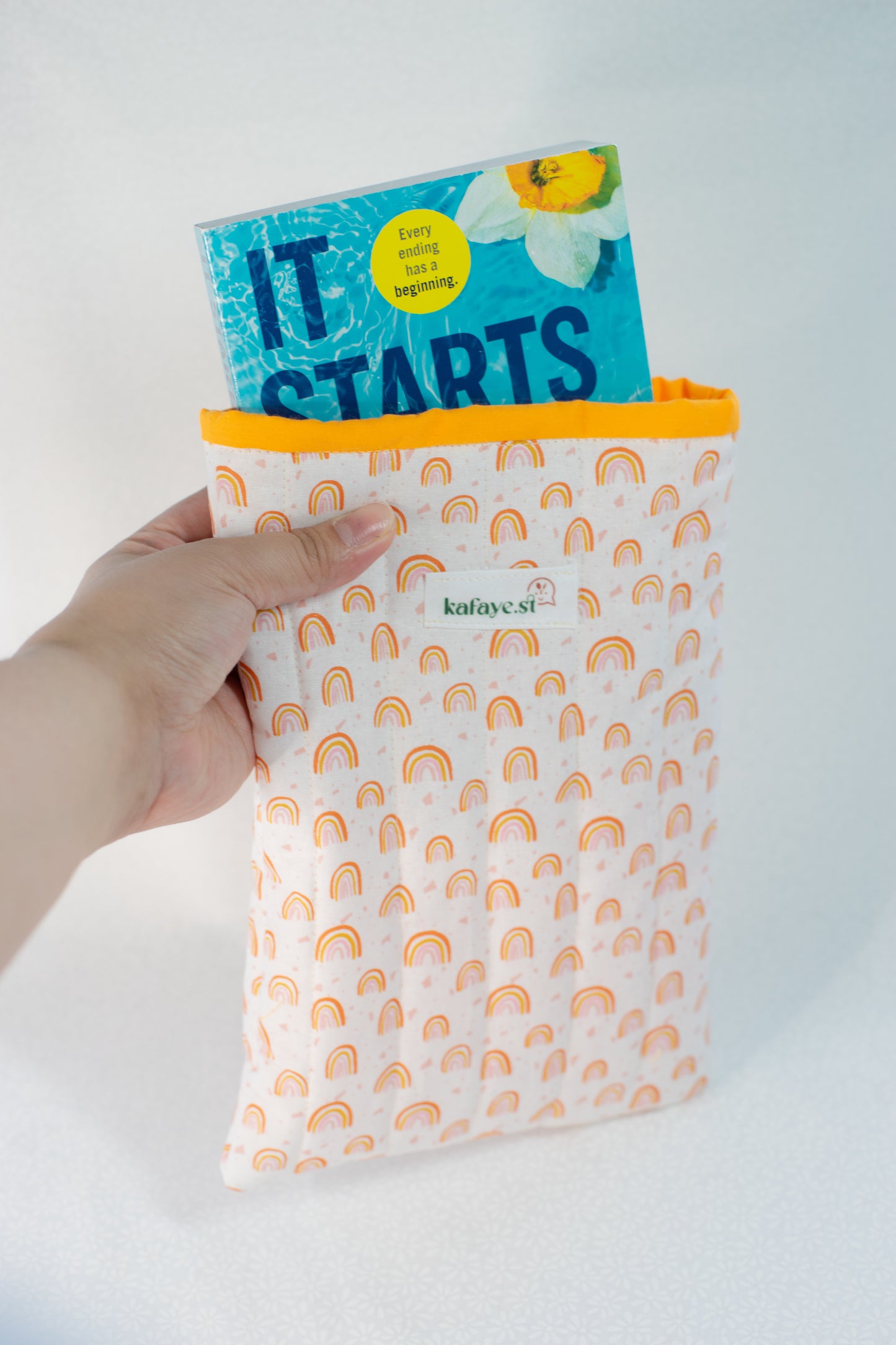 Fabric Book Cover with Padding