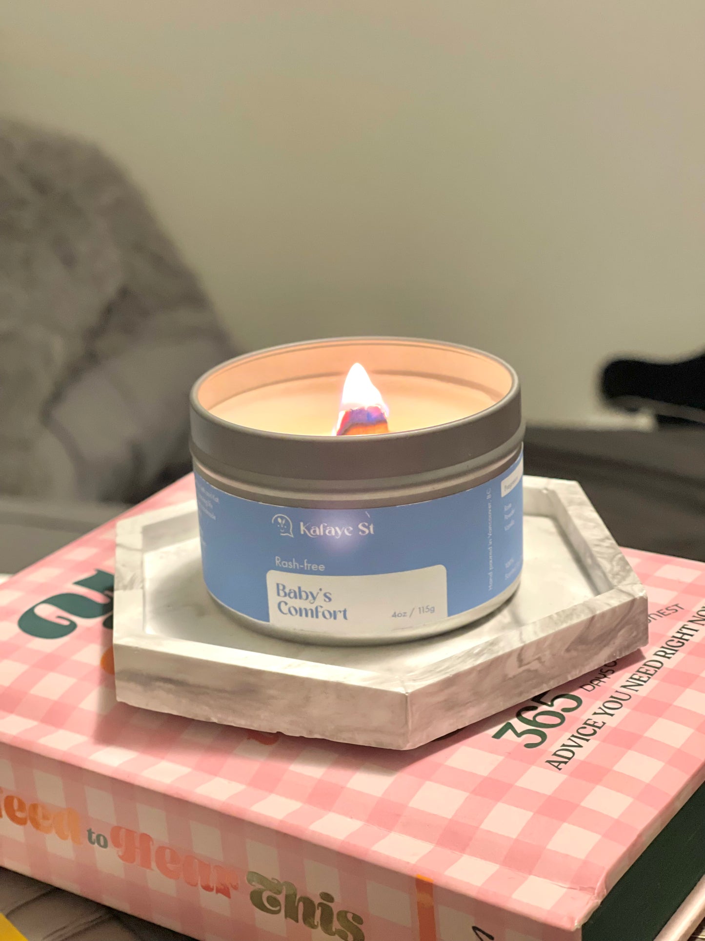 Hand Poured 100% Soy Wax Candle 2oz