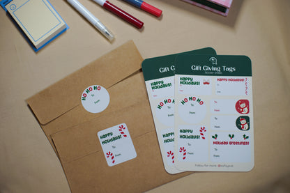 Gift Giving Tag | Stickers for Gifts