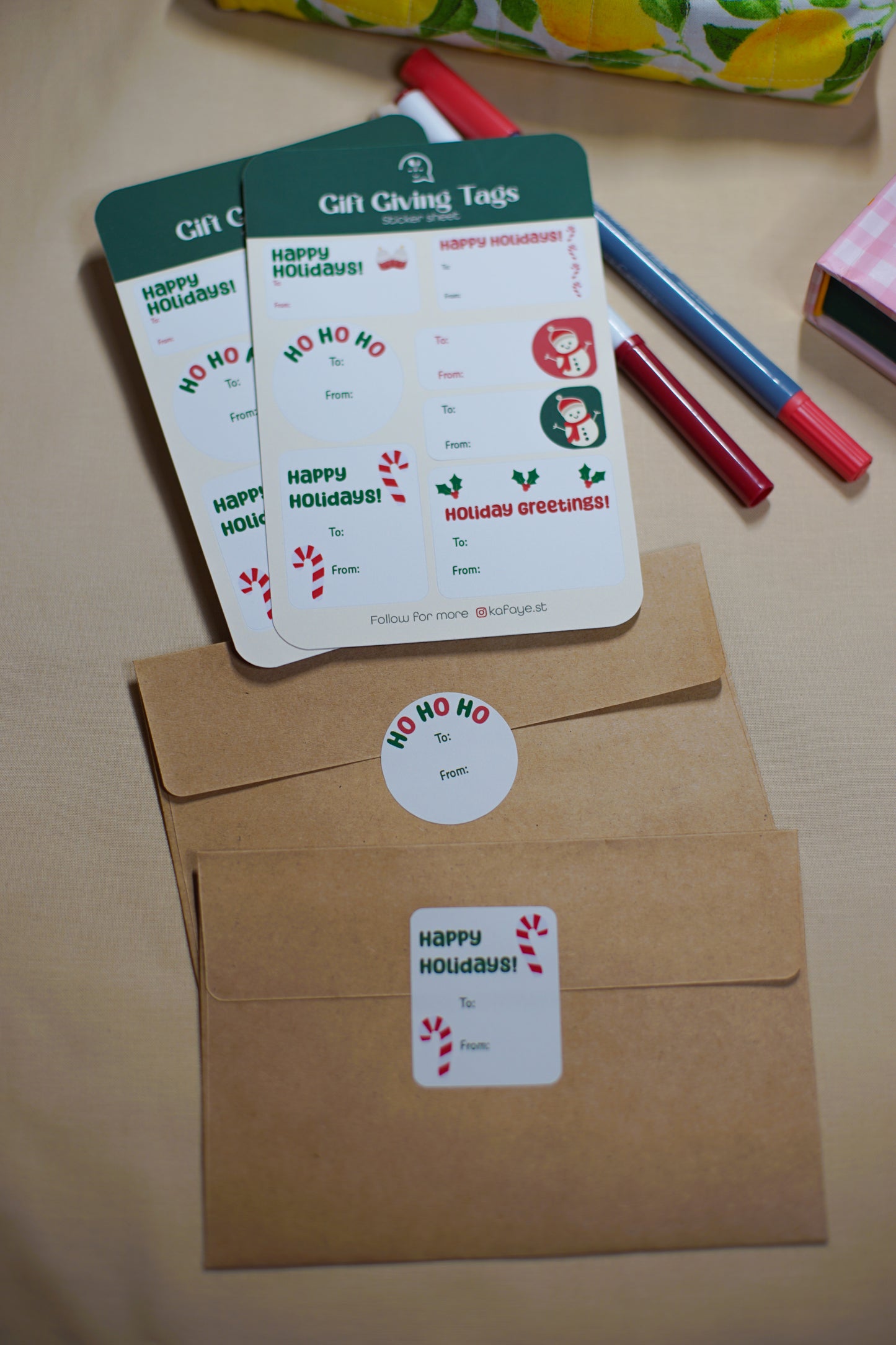 Gift Giving Tag | Stickers for Gifts