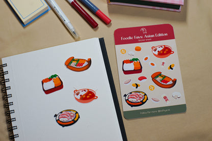 Asian Dining | Stickers for journal