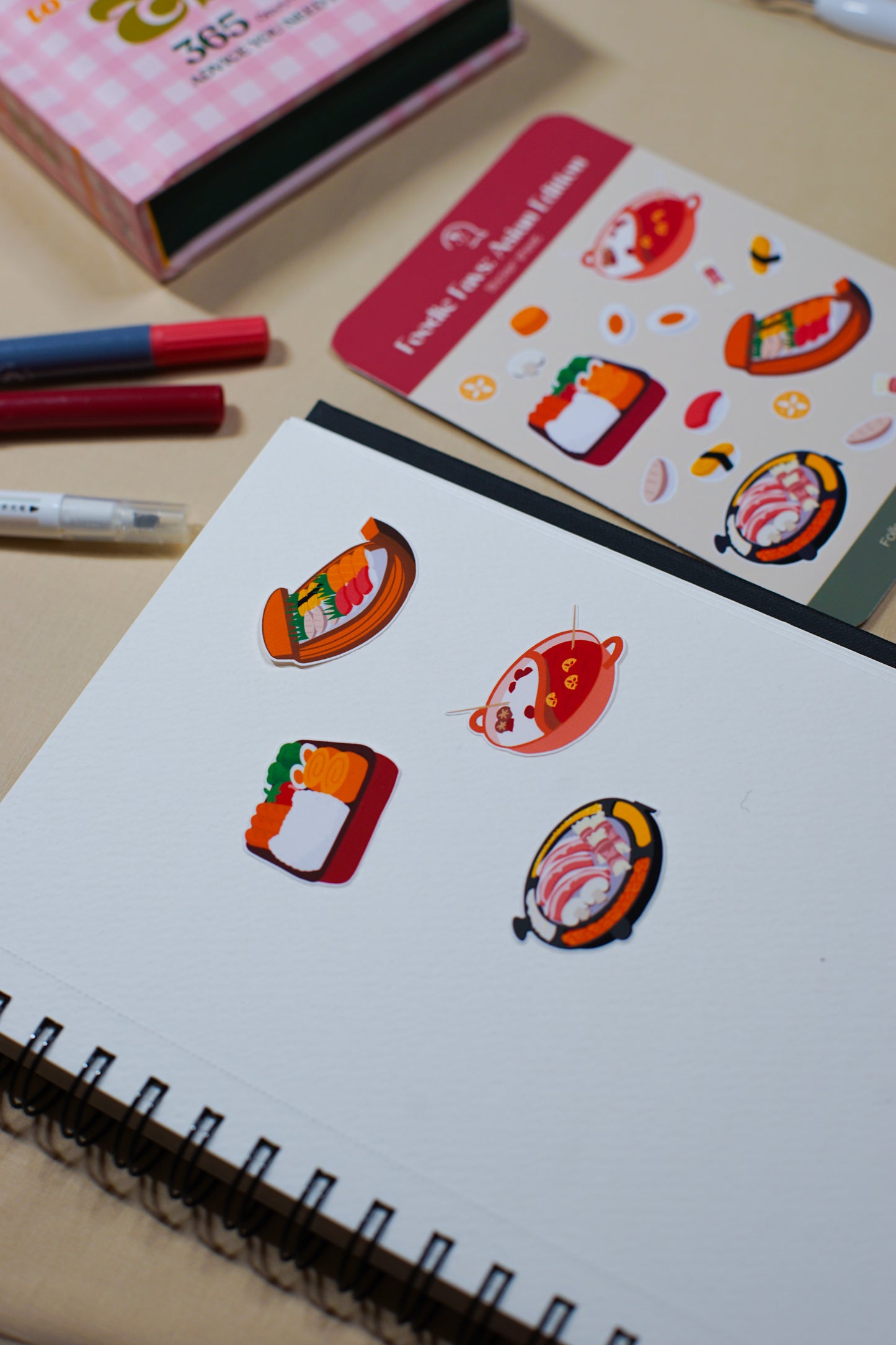 Asian Dining | Stickers for journal