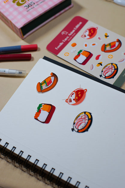 Asian Dining | Stickers for journal