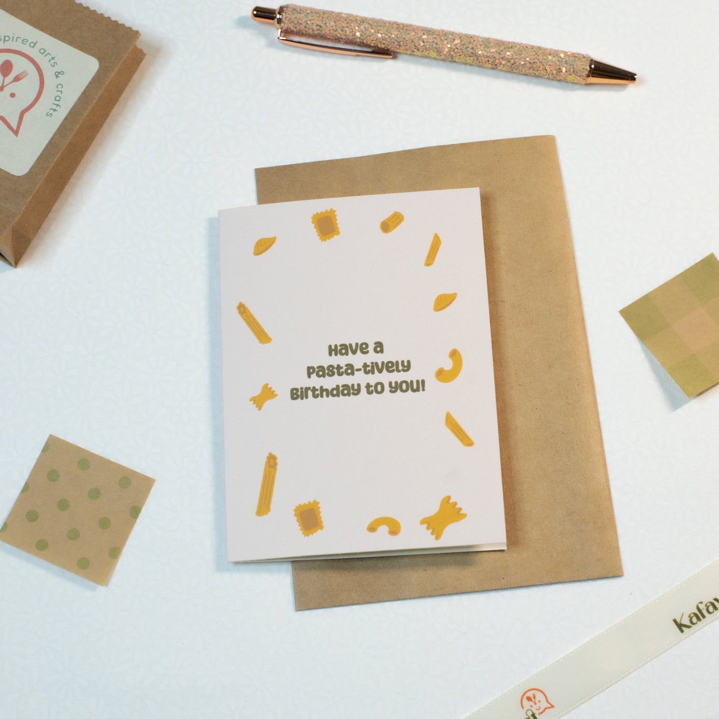 A Pasta-tively Birthday | Greeting Card