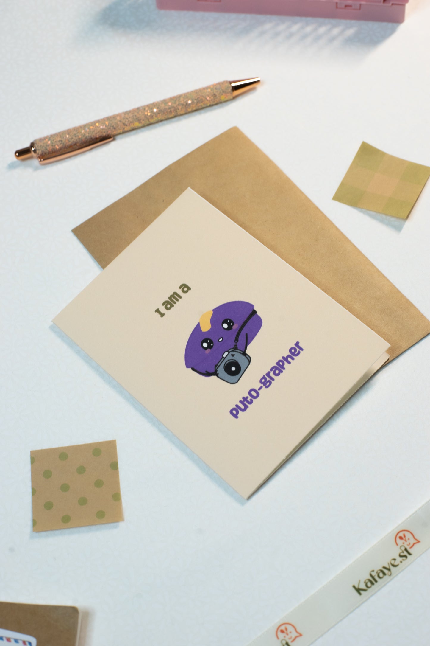 Puto-grapher | Filipino Inspired |  Greeting Card