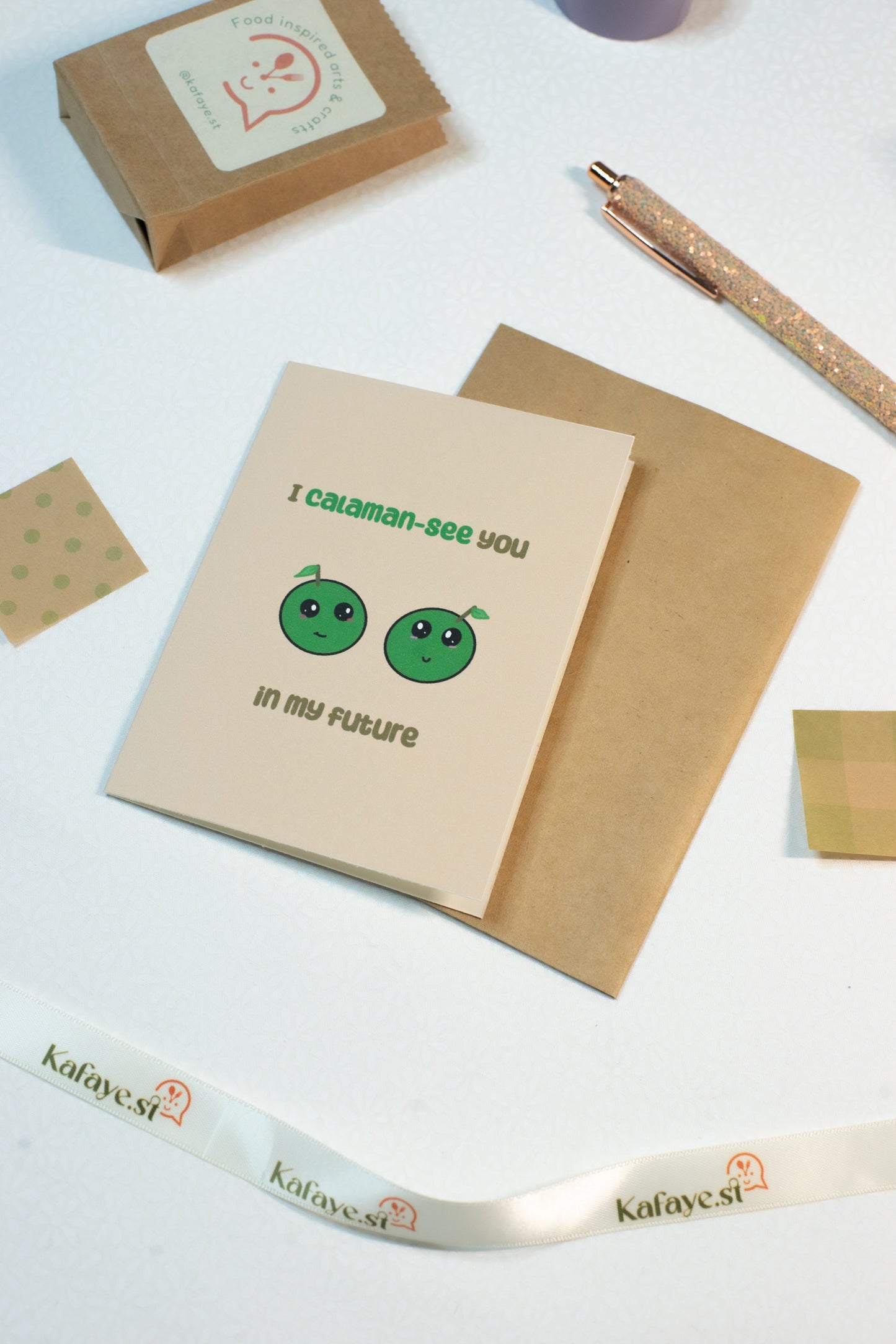 I Calaman-see you in my future | Filipino Inspired |  Greeting Card