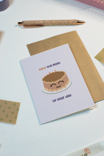 Bake the most of your day | Birthday | Greeting Card