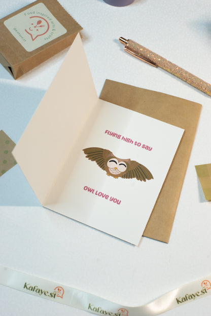 Owl Ready to celebrate | Birthday | Greeting Card