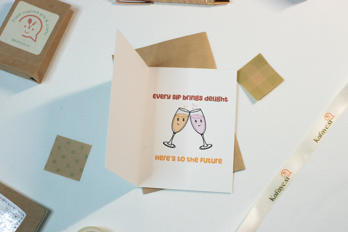 Cheers to success | Greeting Card