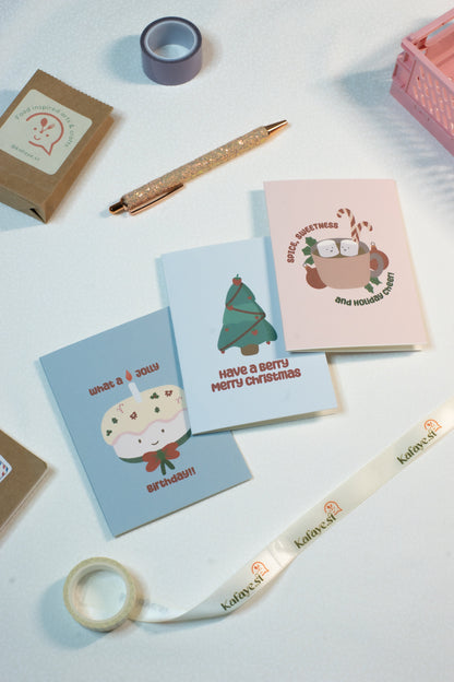 Berry Merry Christmas | Holiday | Greeting Card