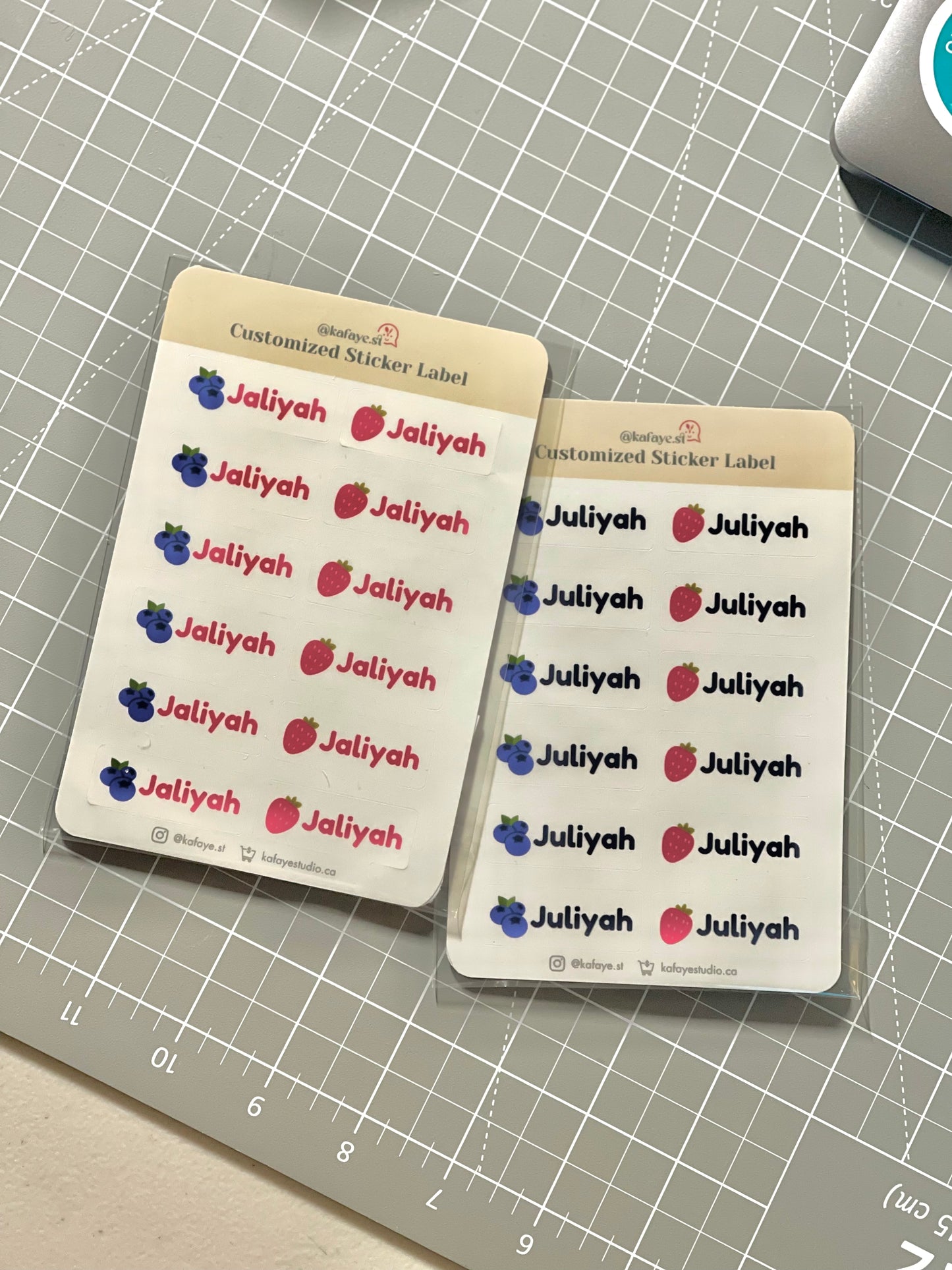 Customized Design / Label | Sticker Sheet