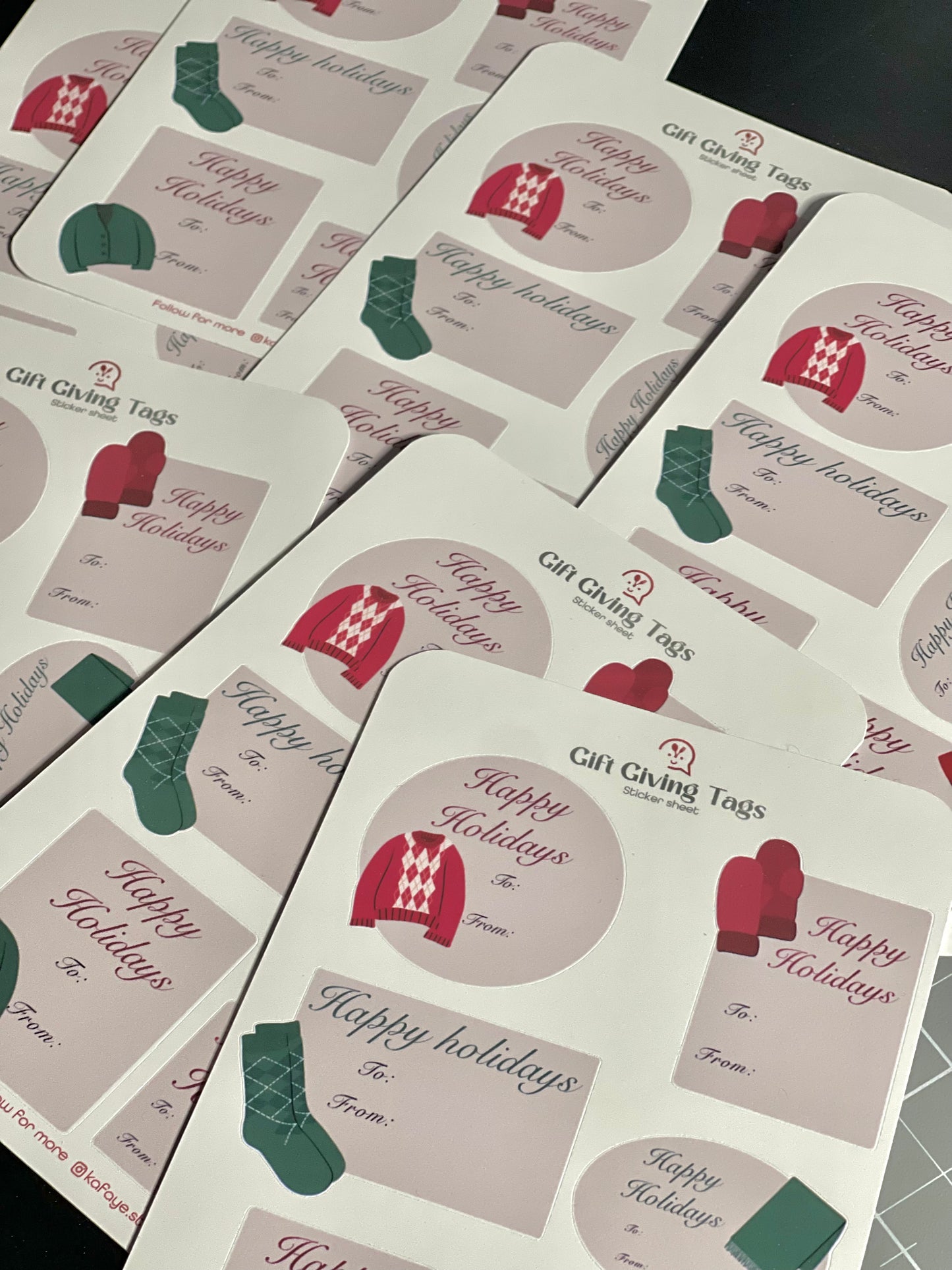 Customized Design / Label | Sticker Sheet