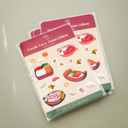Asian Dining | Stickers for journal